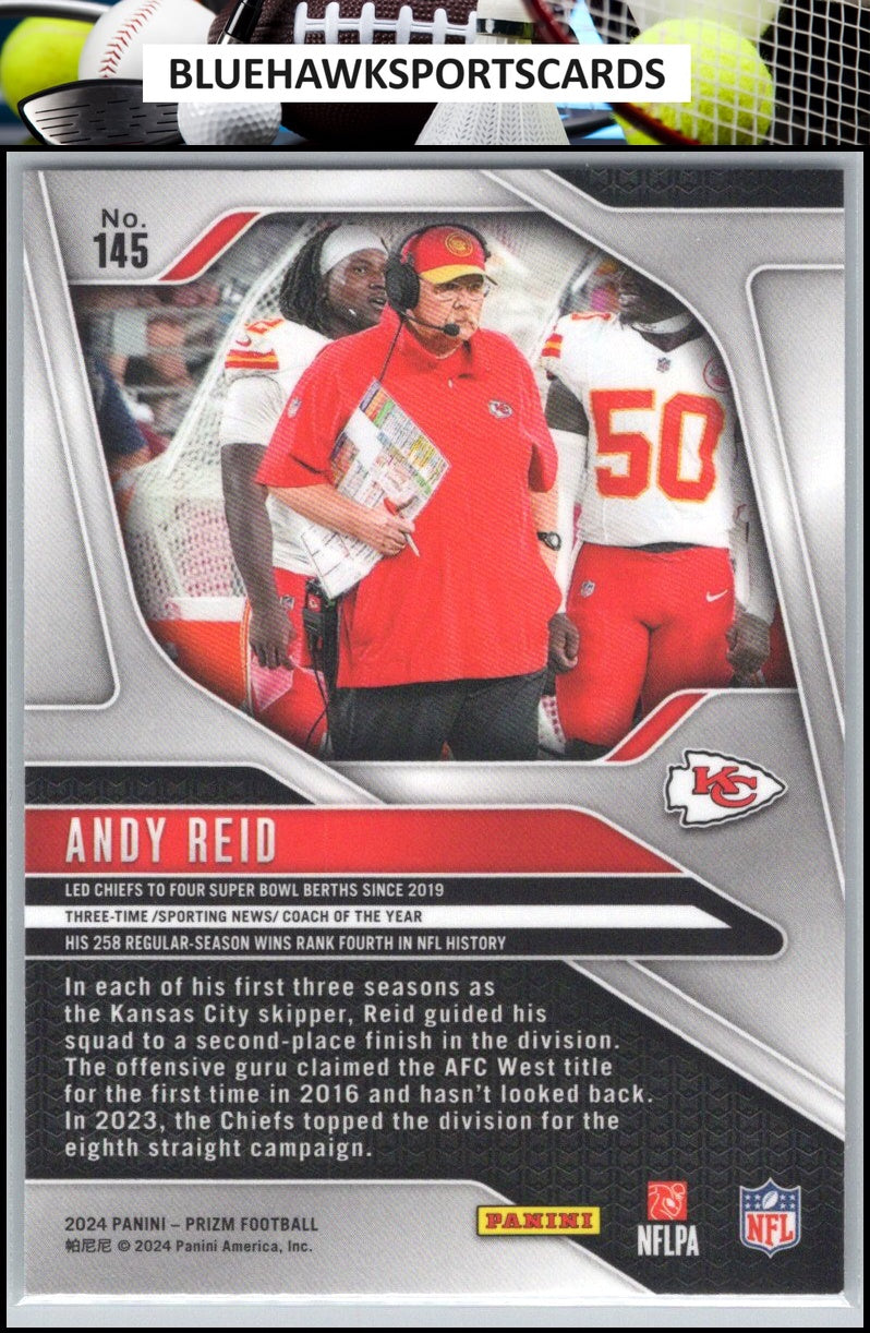 2024 Panini Prizm #145 Andy Reid
