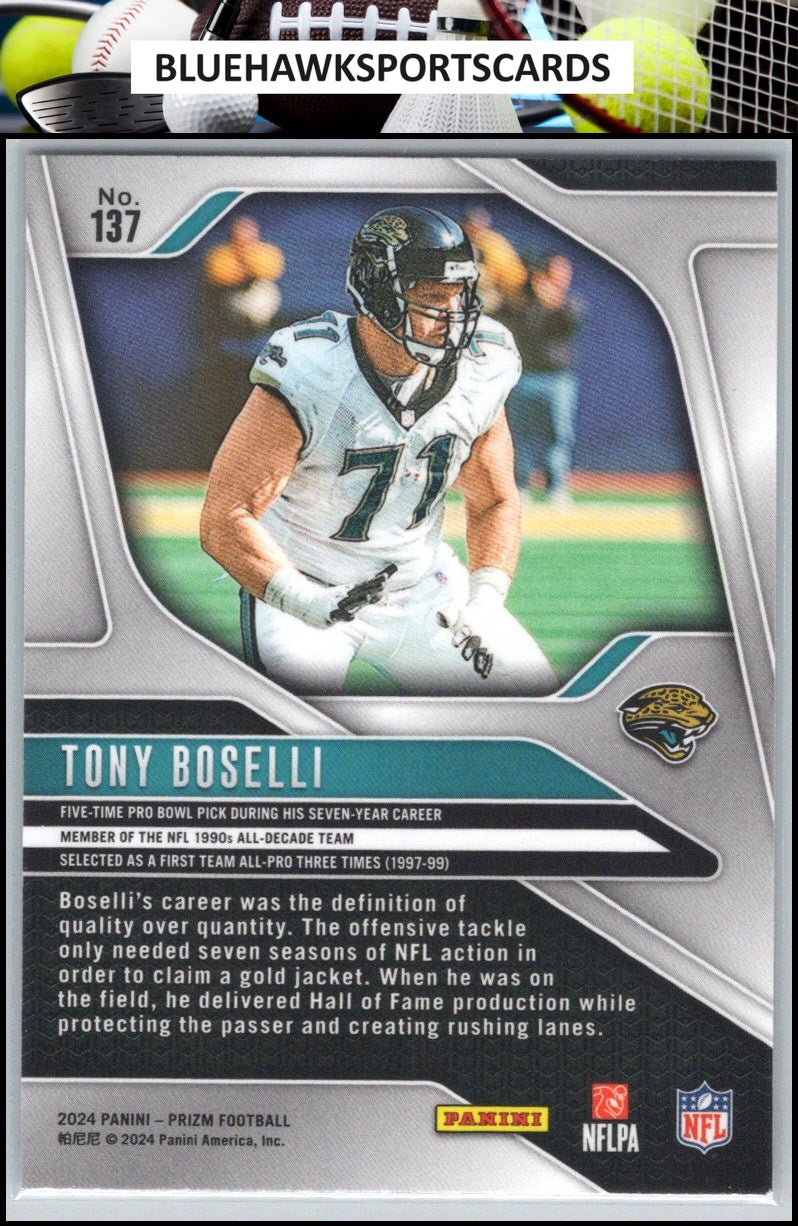 2024 Panini Prizm #137 Tony Boselli