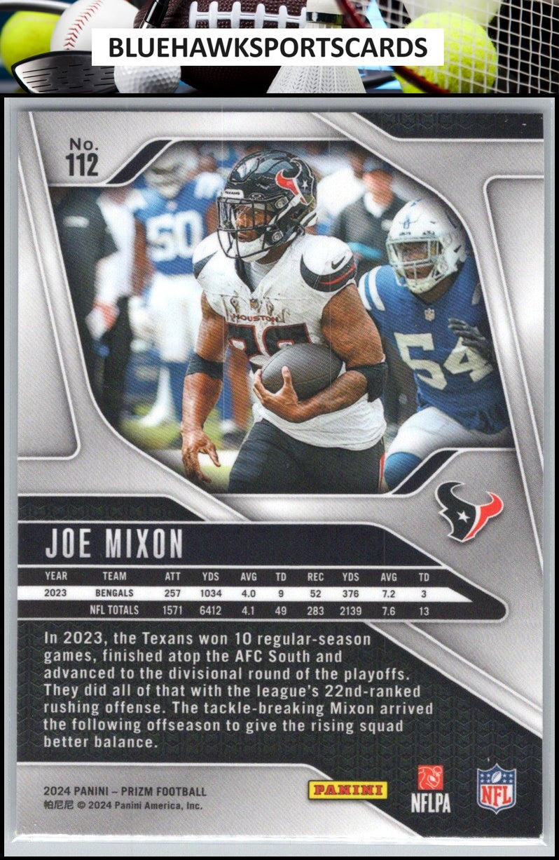 2024 Panini Prizm #112 Joe Mixon