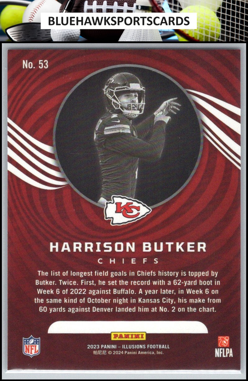2023 Panini Illusions #53 Harrison Butker