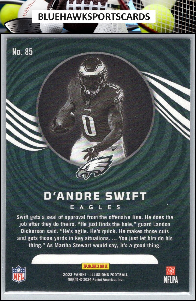 2023 Panini Illusions #85 D'Andre Swift