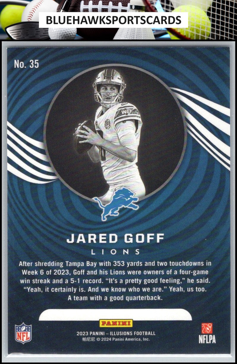 2023 Panini Illusions #35 Jared Goff