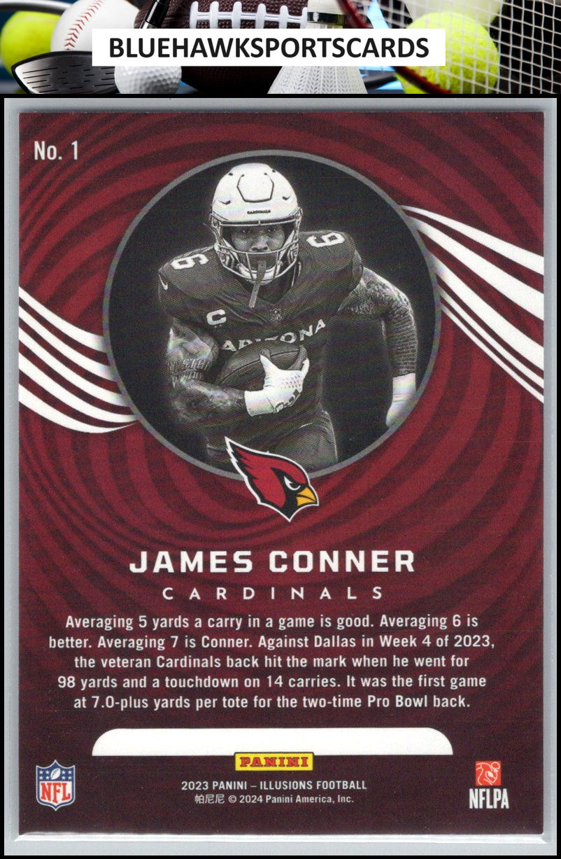 2023 Panini Illusions #1 James Conner