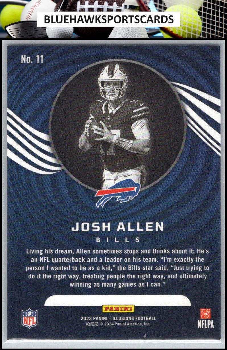 2023 Panini Illusions #11 Josh Allen