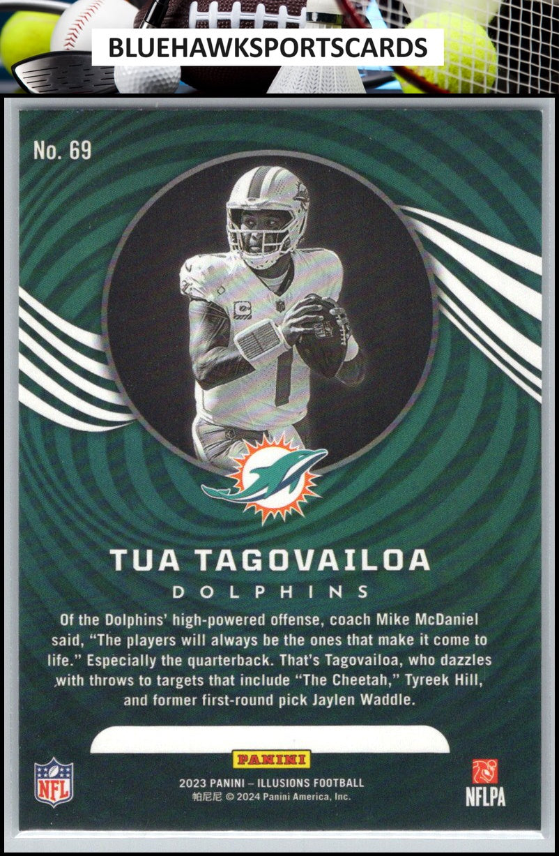 2023 Panini Illusions #69 Tua Tagovailoa