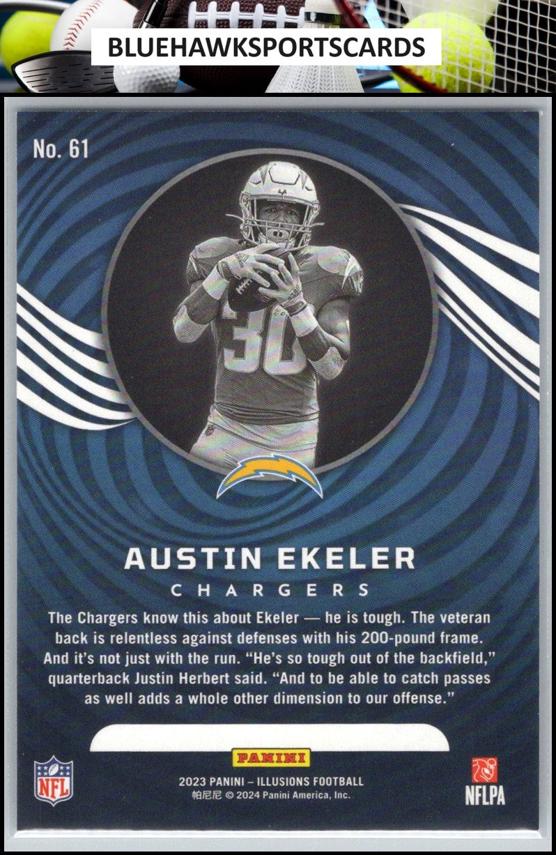 2023 Panini Illusions #61 Austin Ekeler