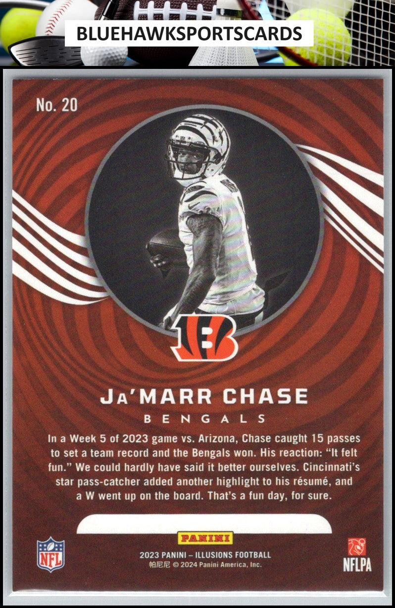 2023 Panini Illusions #20 Ja'Marr Chase