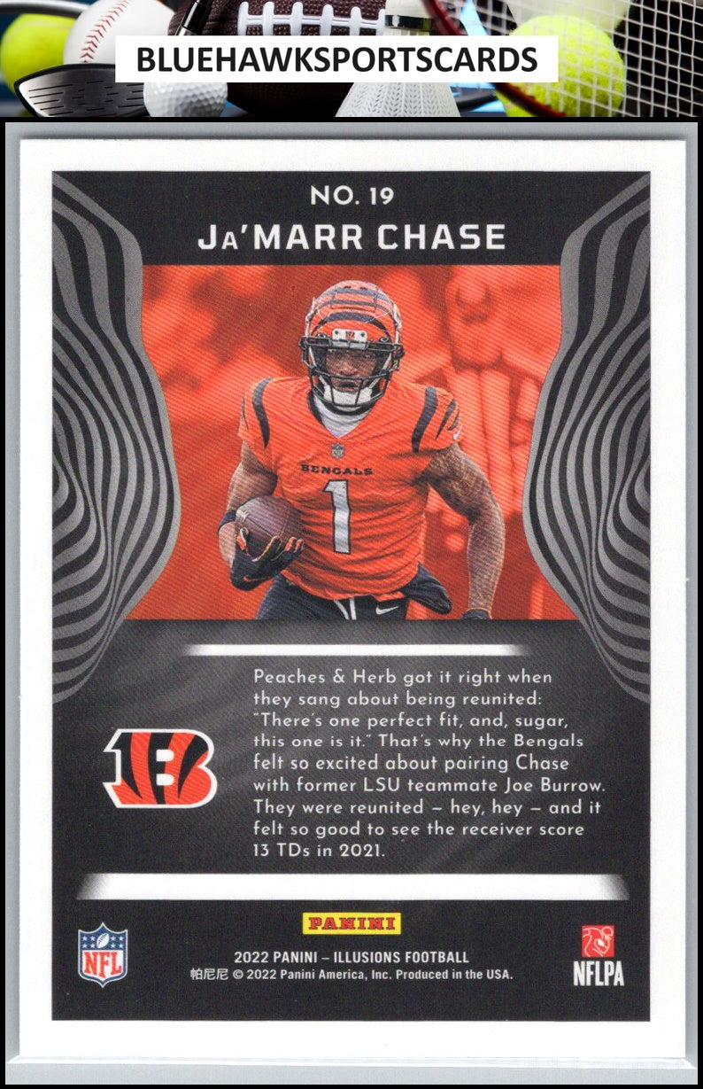 2022 Panini Illusions #19 Ja'Marr Chase
