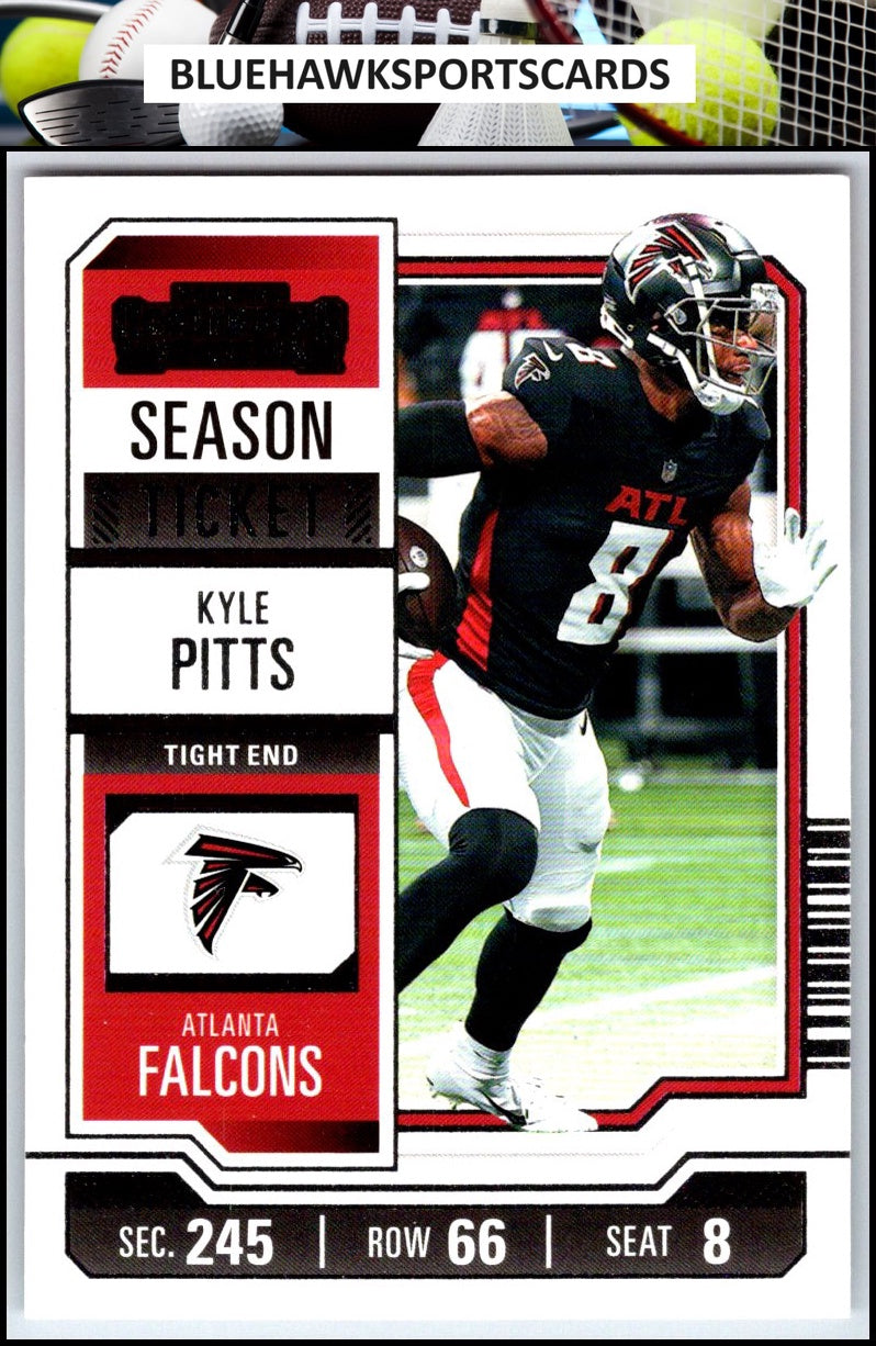 2023 Panini Contenders #6 Kyle Pitts Season Ticket Retail