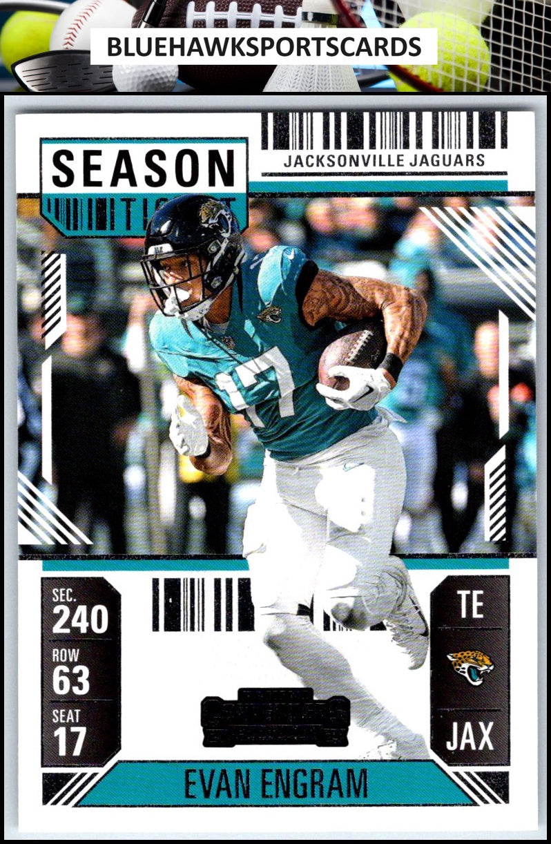 2024 Panini Contenders #45 Evan Engram Season Ticket Retail