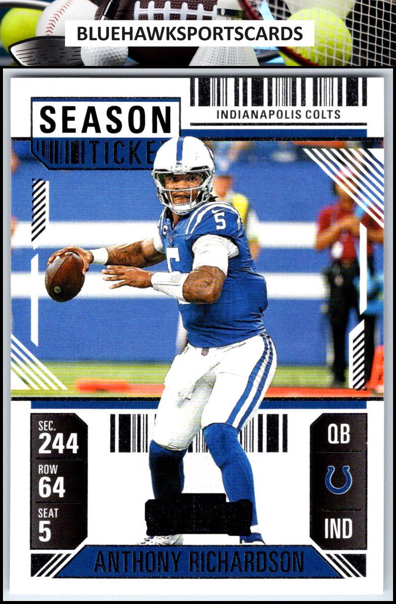 2024 Panini Contenders #42 Anthony Richardson Season Ticket Retail