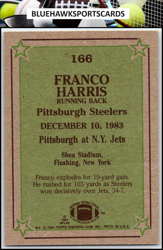 1984 Topps #166 Franco Harris