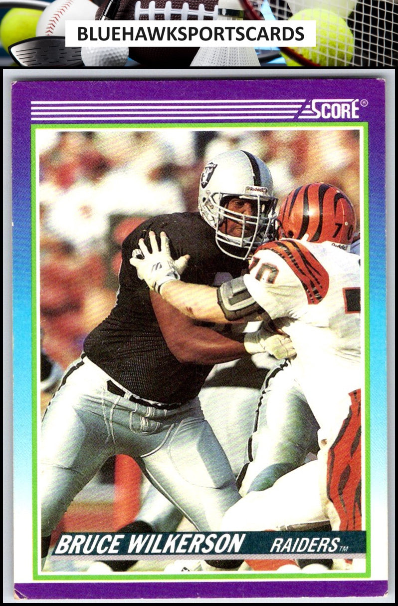 1990 Score #465 Bruce Wilkerson