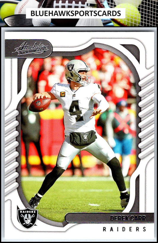 2022 Panini Absolute #63 Derek Carr Retail