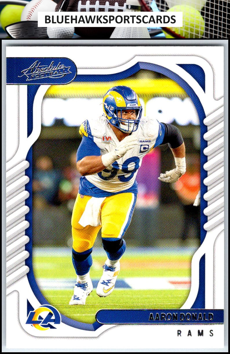 2022 Panini Absolute #36 Aaron Donald Retail