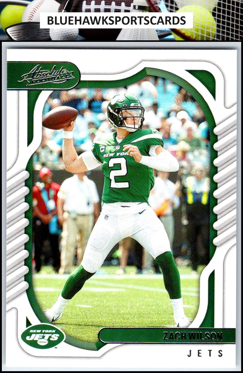 2022 Panini Absolute #99 Zach Wilson Retail