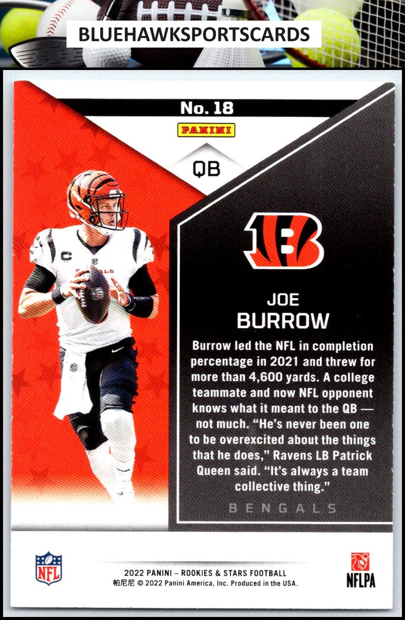 2022 Panini Rookies & Stars #18 Joe Burrow