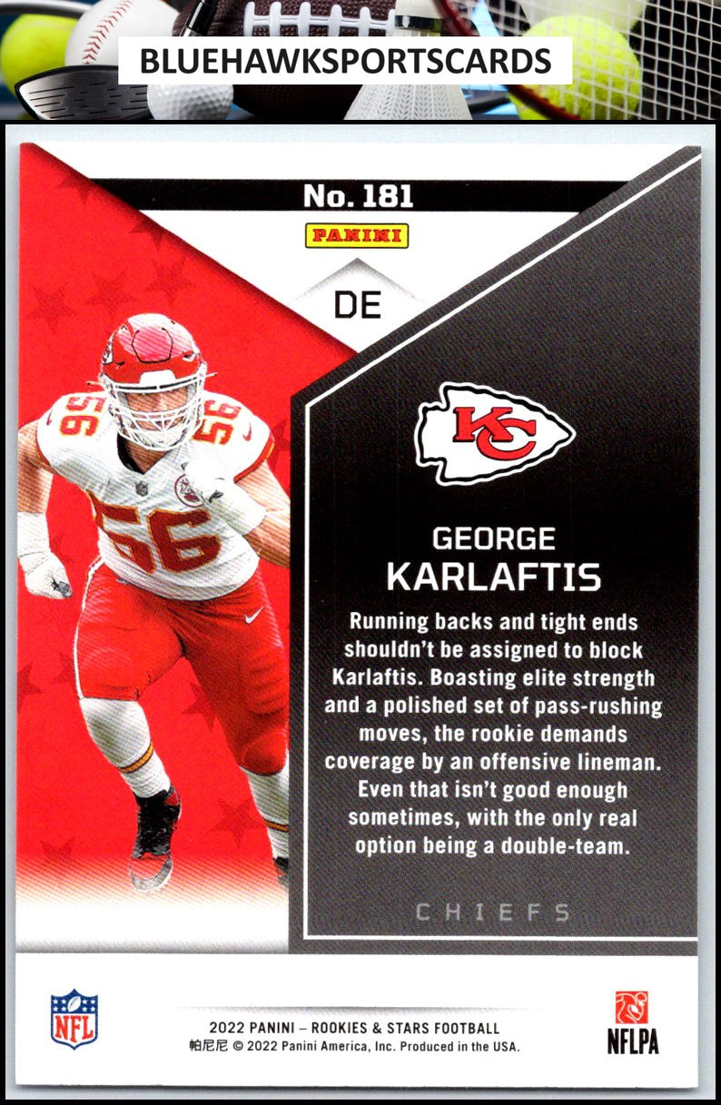 2022 Panini Rookies & Stars #181 George Karlaftis