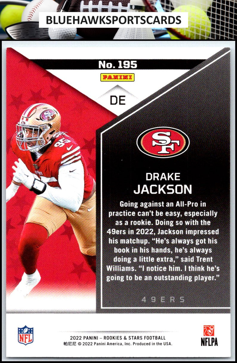2022 Panini Rookies & Stars #195 Drake Jackson