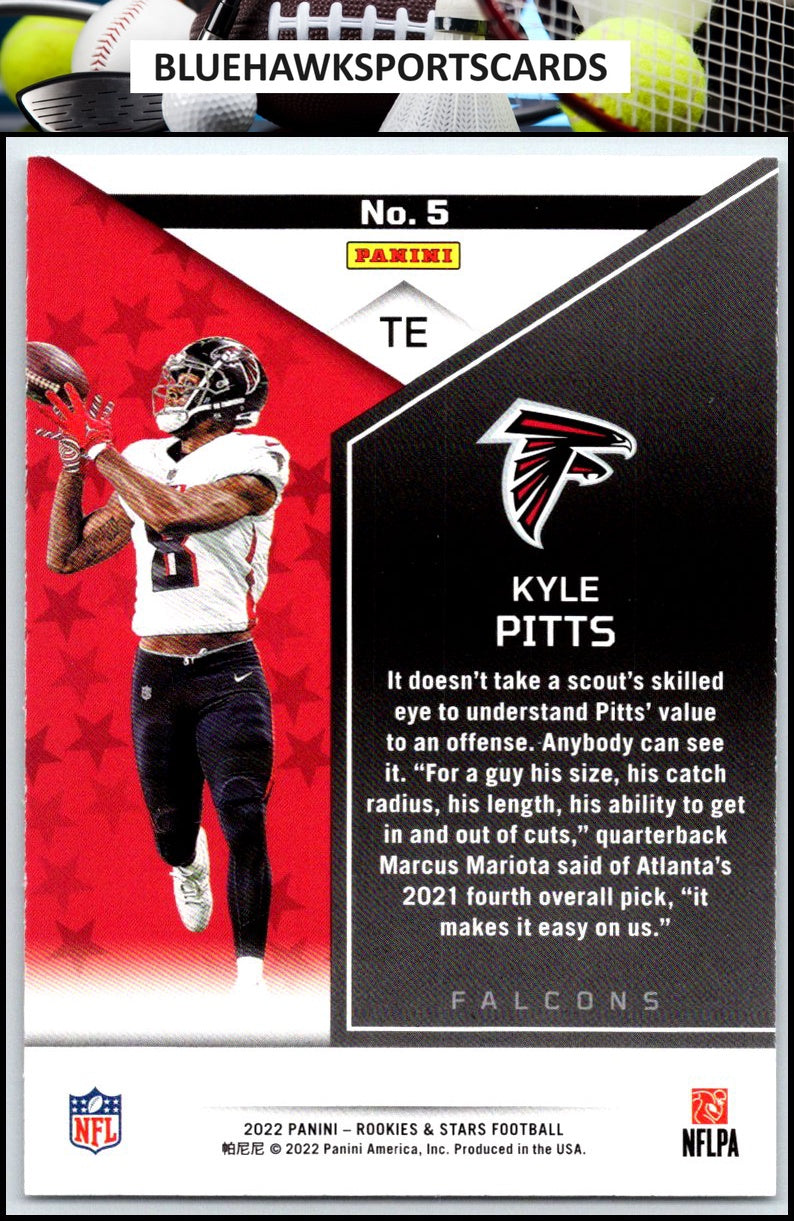 2022 Panini Rookies & Stars #5 Kyle Pitts