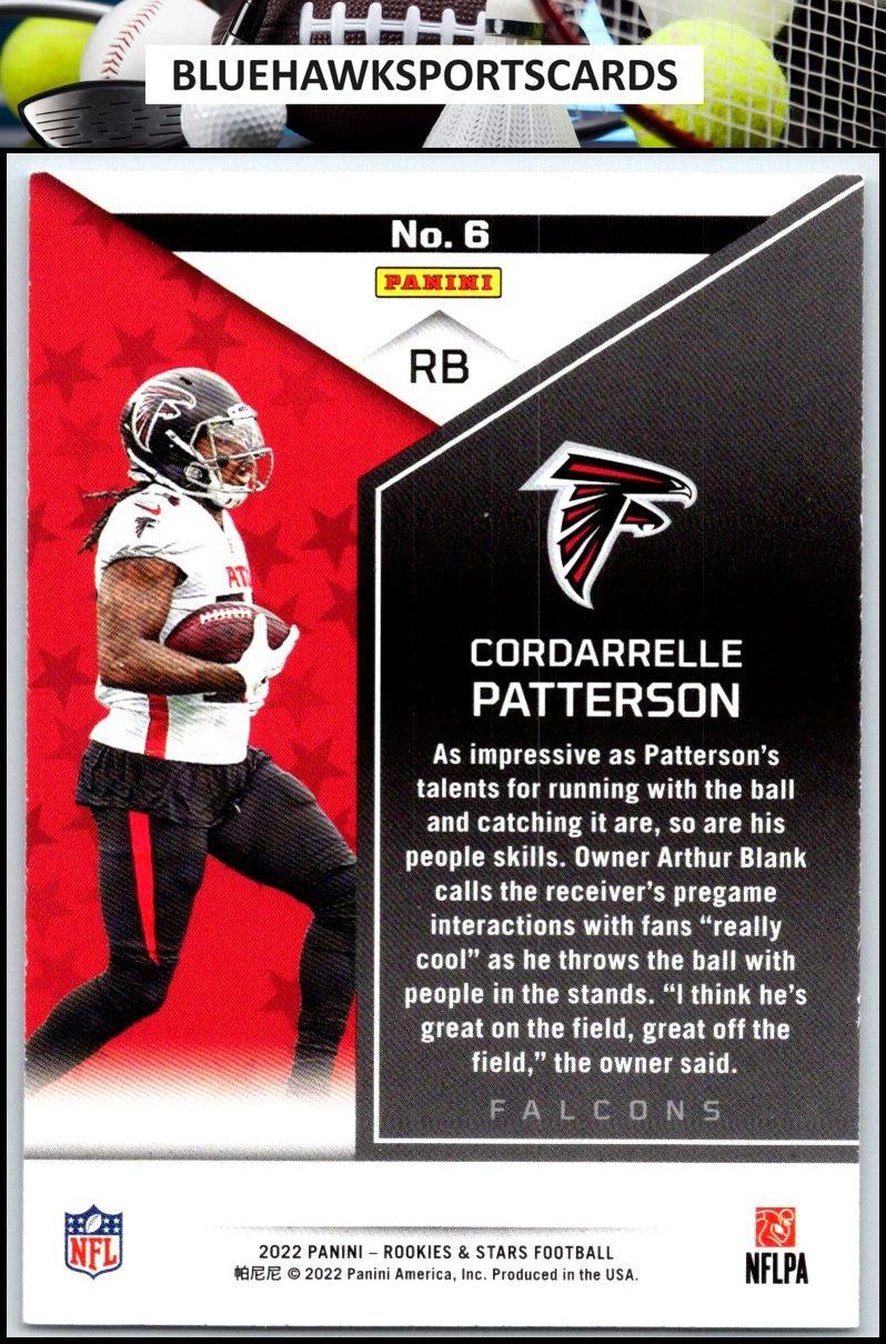 2022 Panini Rookies & Stars #6 Cordarrelle Patterson