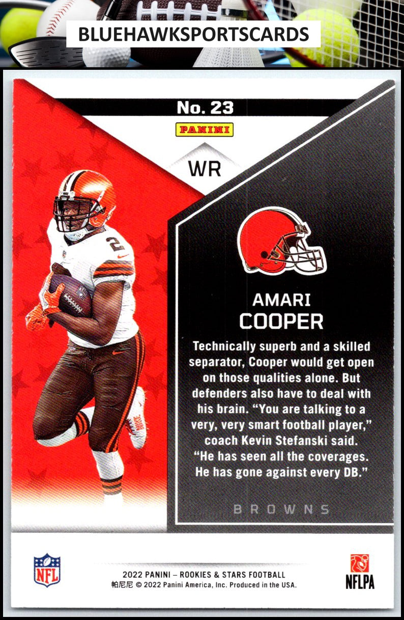 2022 Panini Rookies & Stars #23 Amari Cooper