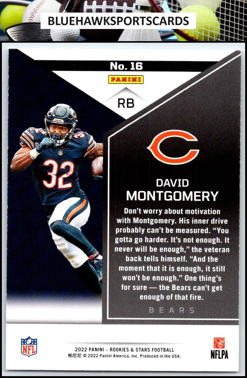 2022 Panini Rookies & Stars #16 David Montgomery