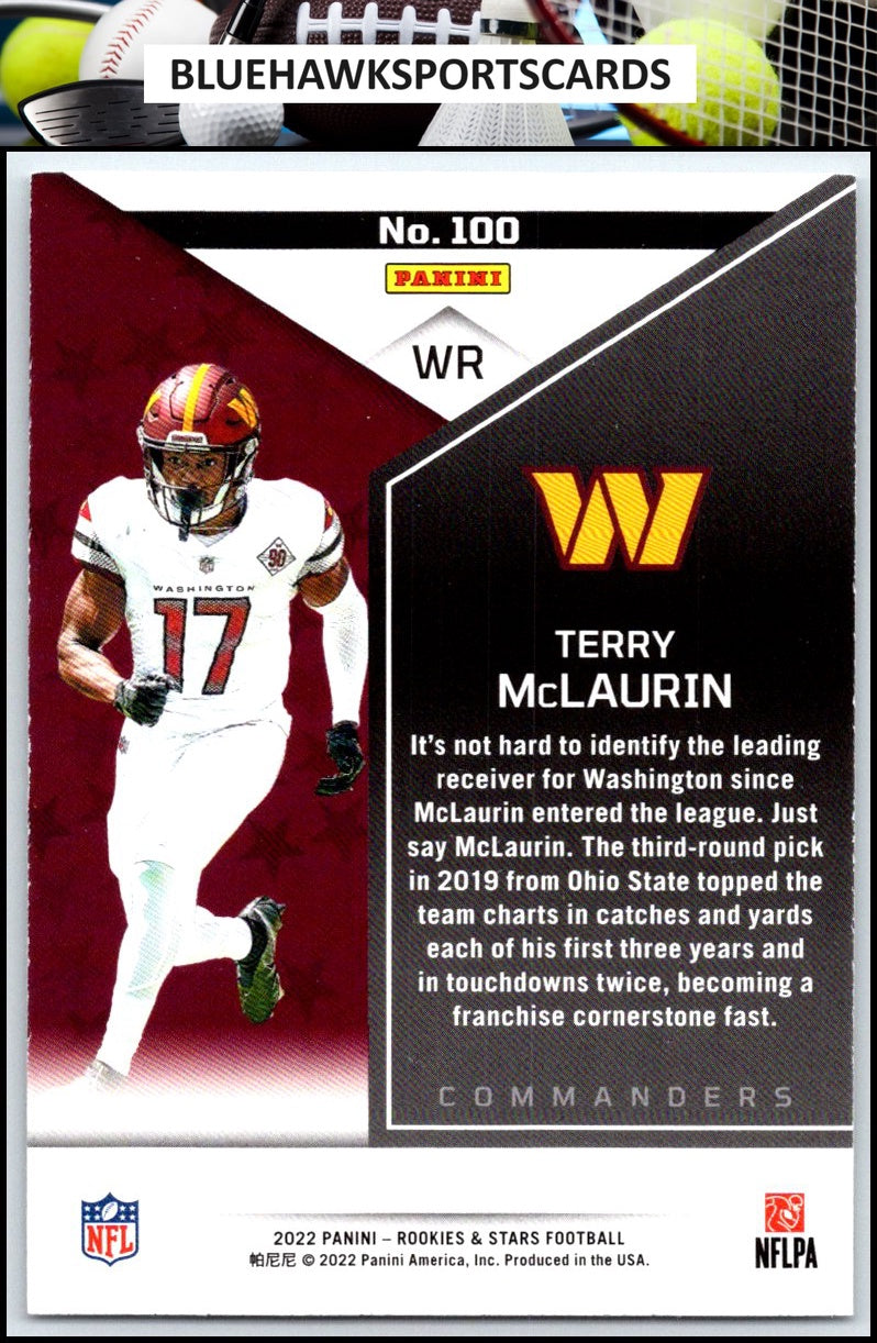 2022 Panini Rookies & Stars #100 Terry McLaurin