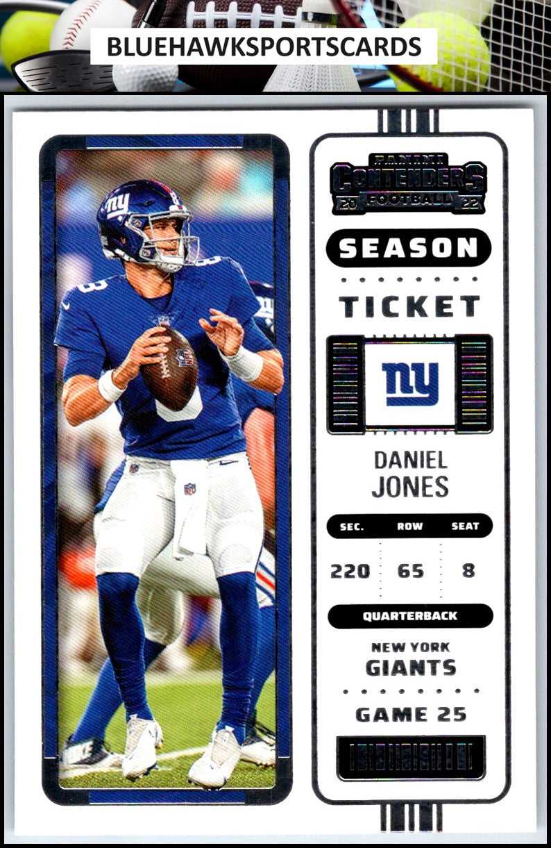 2022 Panini Contenders #69 Daniel Jones