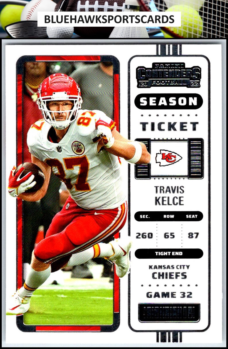 2022 Panini Contenders #59 Travis Kelce