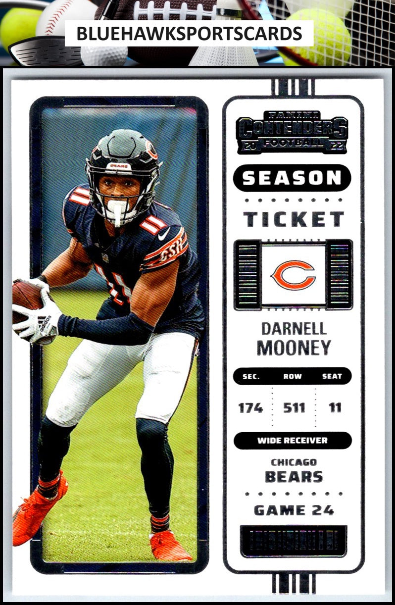 2022 Panini Contenders #21 Darnell Mooney