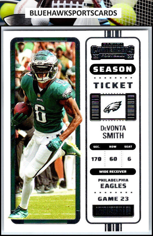 2022 Panini Contenders #78 DeVonta Smith