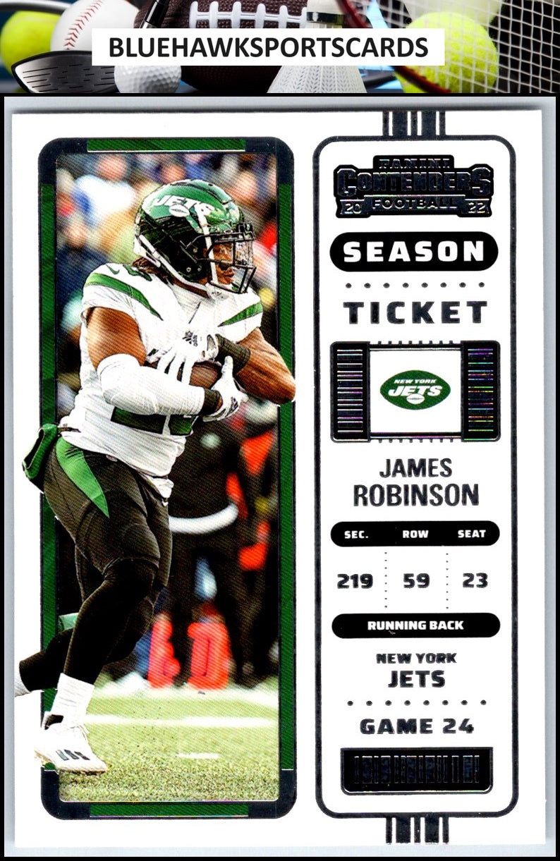2022 Panini Contenders #53 James Robinson