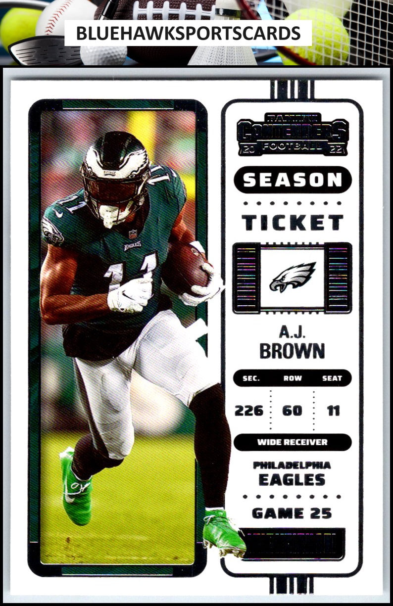 2022 Panini Contenders #77 A.J. Brown