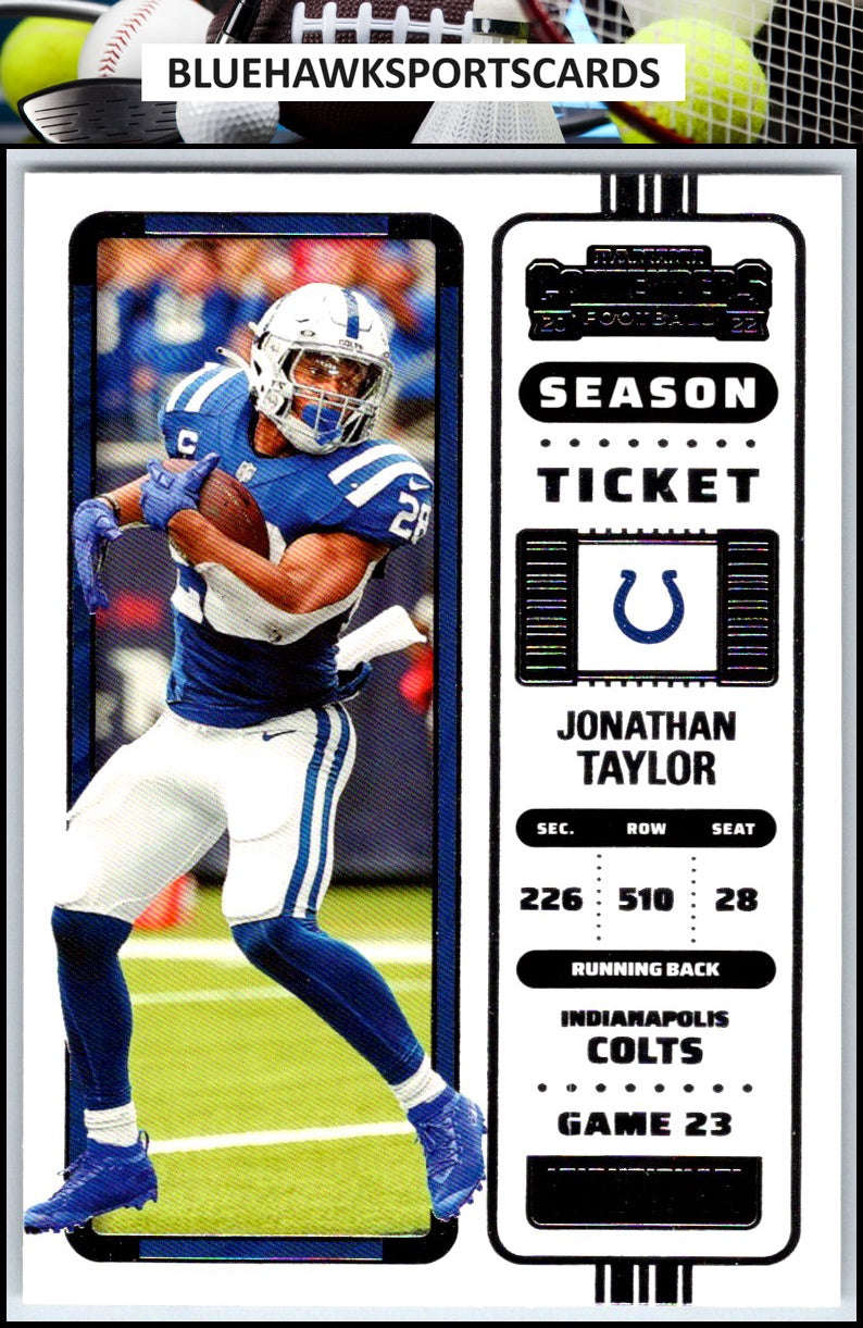 2022 Panini Contenders #44 Jonathan Taylor