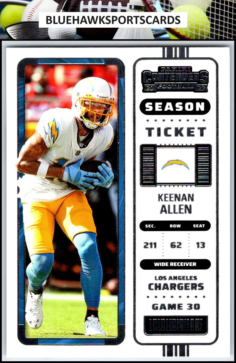 2022 Panini Contenders #75 Keenan Allen