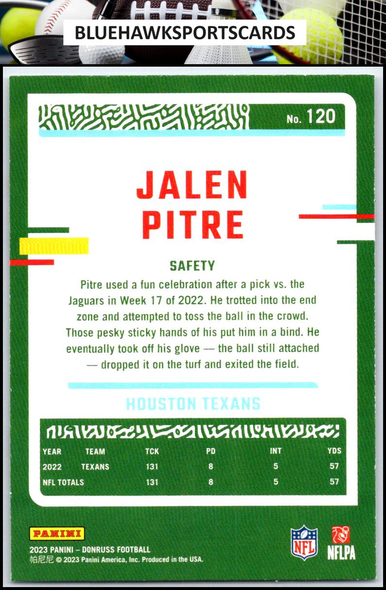 2023 Donruss #120 Jalen Pitre