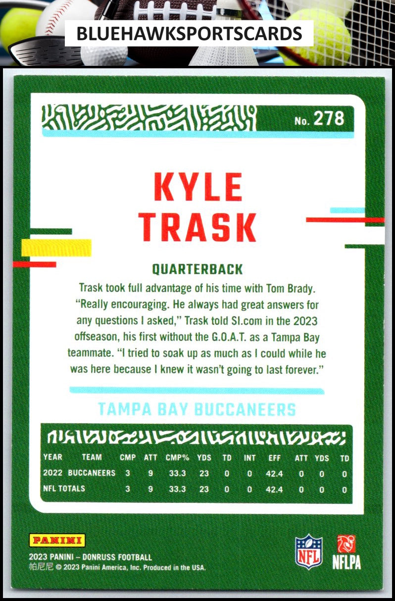 2023 Donruss #278 Kyle Trask