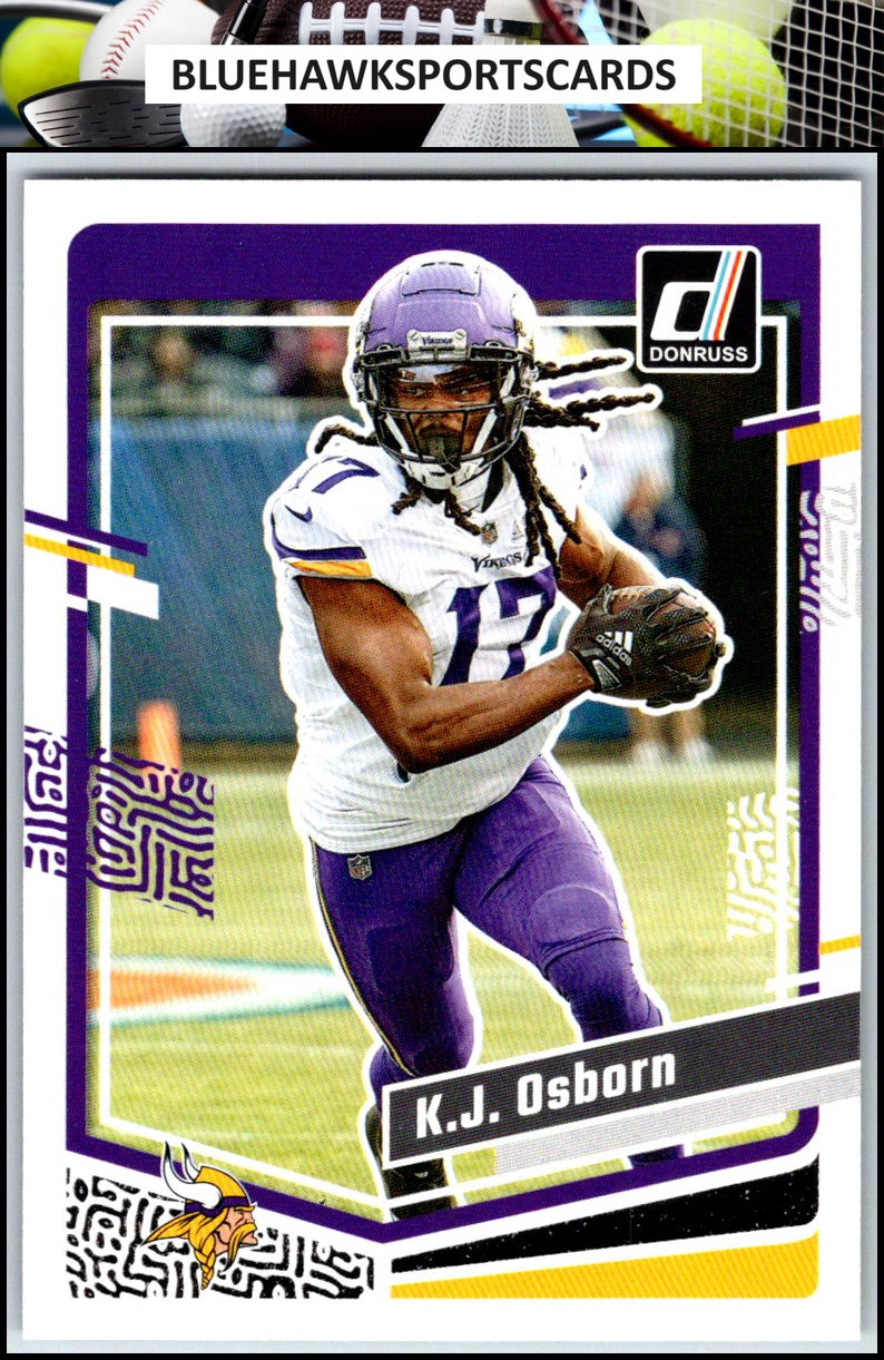 2023 Donruss #195 K.J. Osborn