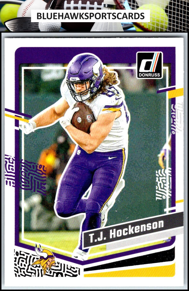 2023 Donruss #198 T.J. Hockenson