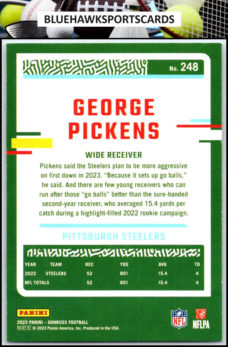 2023 Donruss #248 George Pickens