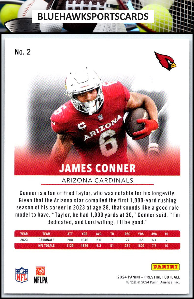 2024 Panini Prestige #2 James Conner