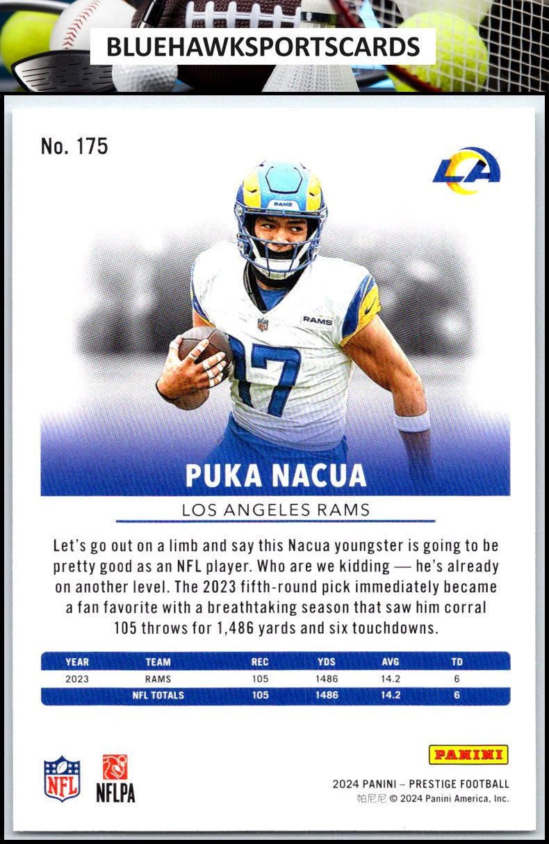 2024 Panini Prestige #175 Puka Nacua