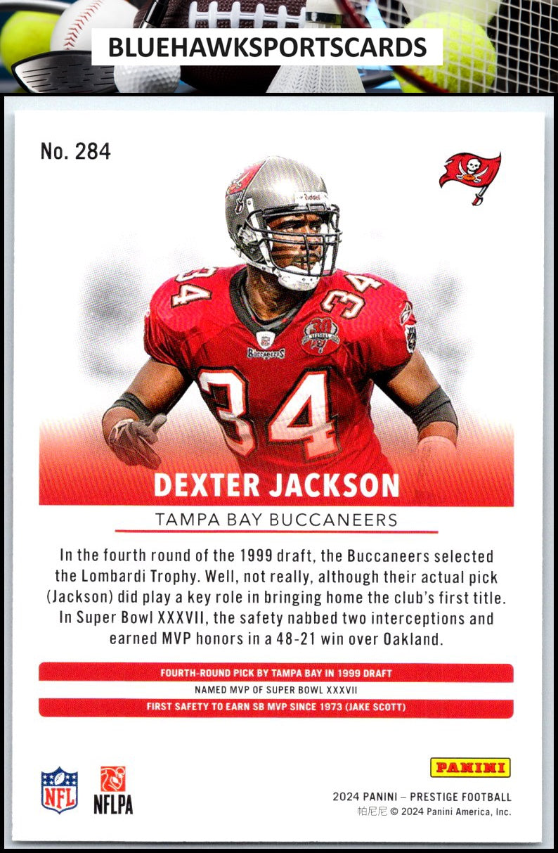 2024 Panini Prestige #284 Dexter Jackson