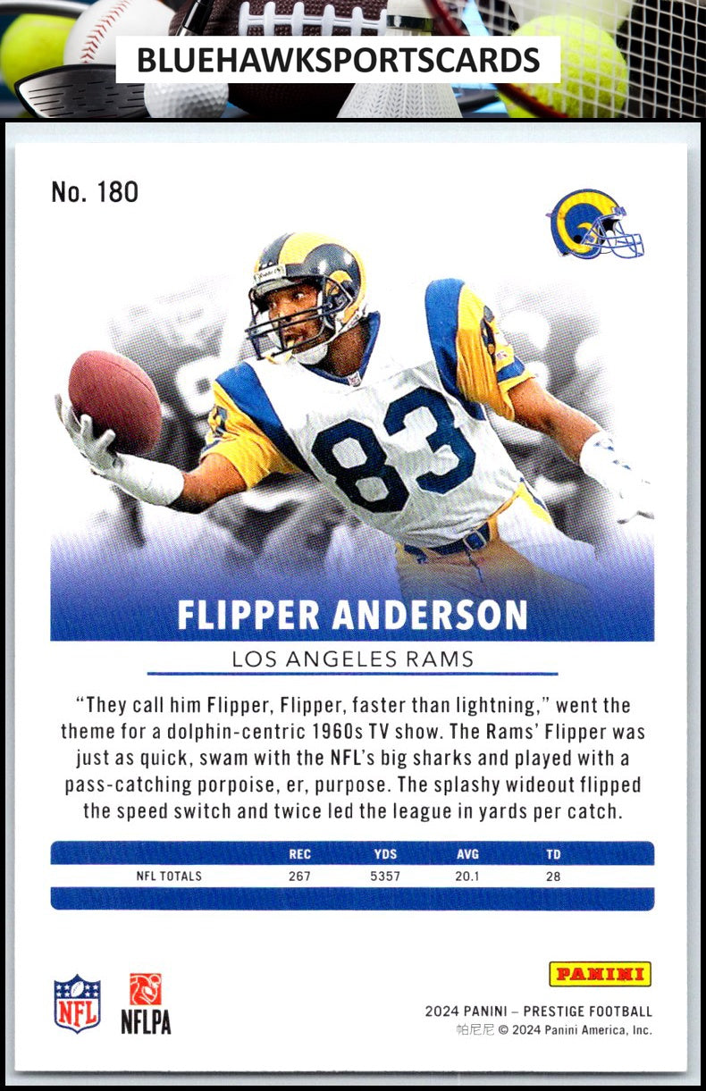 2024 Panini Prestige #180 Flipper Anderson