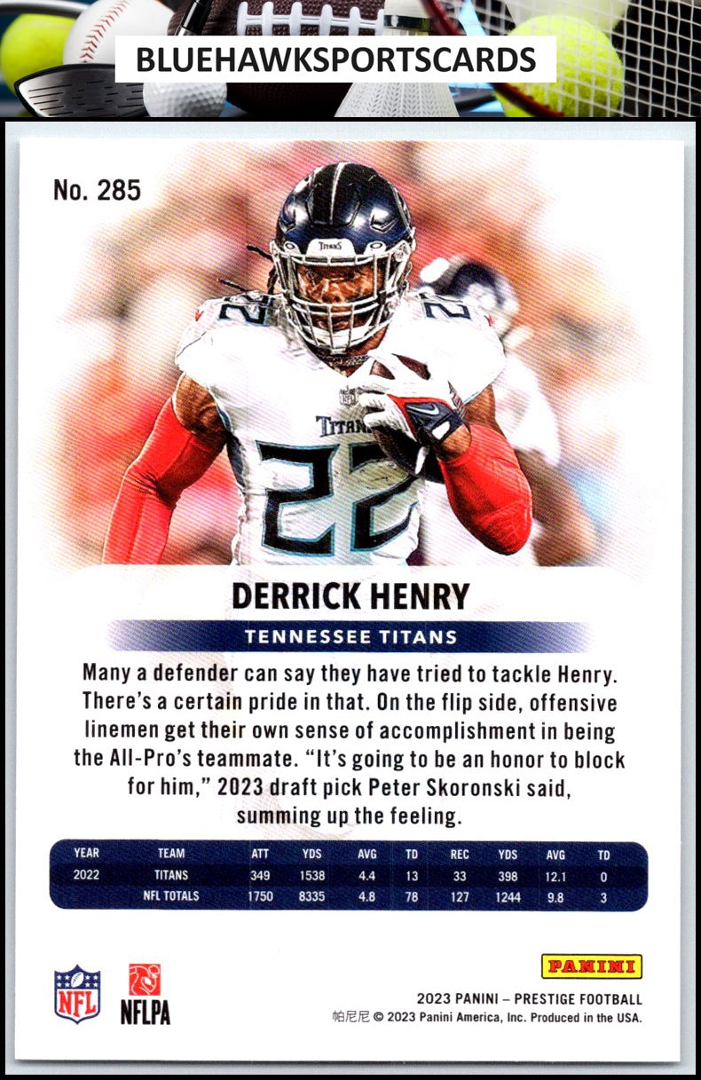 2023 Panini Prestige #285 Derrick Henry
