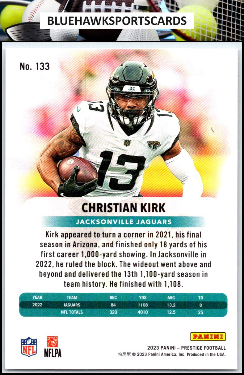 2023 Panini Prestige #133 Christian Kirk