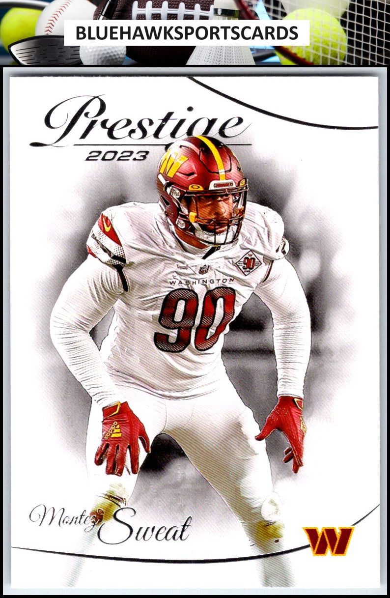 2023 Panini Prestige #295 Montez Sweat