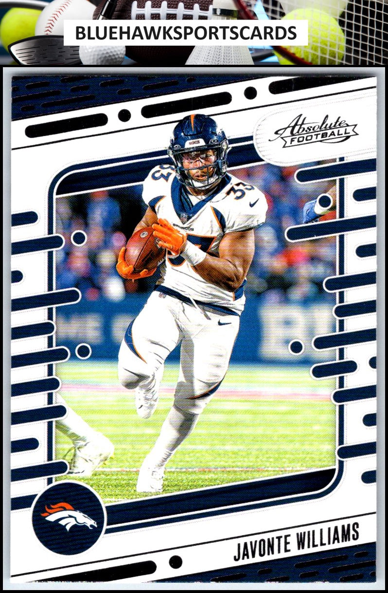 2024 Panini Absolute #31 Javonte Williams Retail