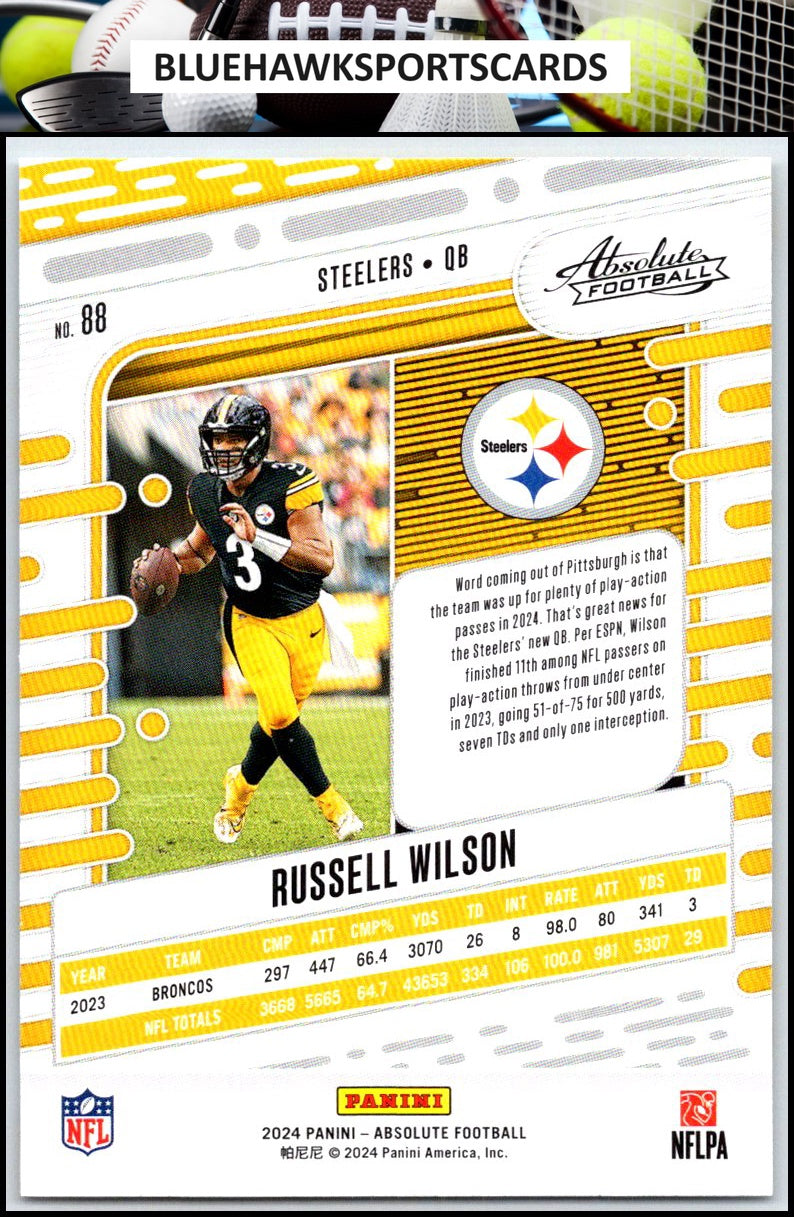 2024 Panini Absolute #88 Russell Wilson Retail